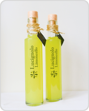 Double Iris Lucignolo Limoncello - 2 x Iris Bottle of 250ml - lucignololimoncello